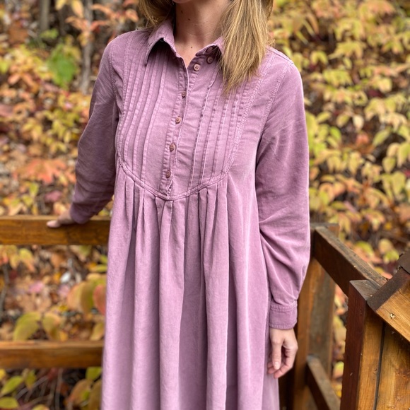 April Cornell Corduroy Market Dress - Picture 2 of 5